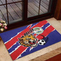 Football Belize Jaguars Rubber Doormat Team Unbelizeables Jaguars