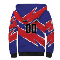 Custom Football Belize Jaguars Sherpa Hoodie Team Unbelizeables Jaguars