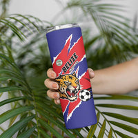 Custom Football Belize Jaguars Skinny Tumbler Team Unbelizeables Jaguars