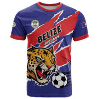 Custom Football Belize Jaguars T Shirt Team Unbelizeables Jaguars