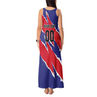 Custom Football Belize Jaguars Tank Maxi Dress Team Unbelizeables Jaguars