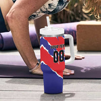 Custom Football Belize Jaguars Tumbler With Handle Team Unbelizeables Jaguars