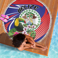 Belize Toucan Beach Blanket Sub umbra floreo