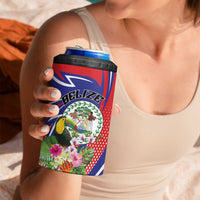 Personalized Belize Toucan 4 in 1 Can Cooler Tumbler Sub umbra floreo