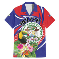 Personalized Belize Toucan Family Matching Mermaid Dress and Hawaiian Shirt Sub umbra floreo