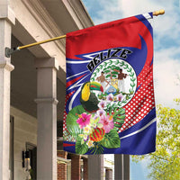 Belize Toucan Garden Flag Sub umbra floreo