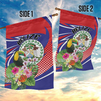 Belize Toucan Garden Flag Sub umbra floreo