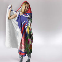 Belize Toucan Hooded Blanket Sub umbra floreo