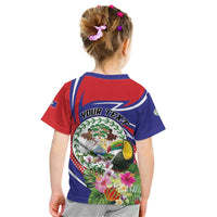 Personalized Belize Toucan Kid T Shirt Sub umbra floreo