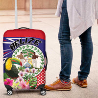 Belize Toucan Luggage Cover Sub umbra floreo