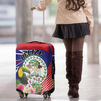 Belize Toucan Luggage Cover Sub umbra floreo