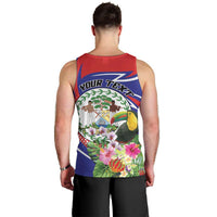 Personalized Belize Toucan Men Tank Top Sub umbra floreo
