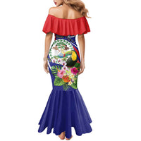Personalized Belize Toucan Mermaid Dress Sub umbra floreo