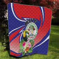 Belize Toucan Quilt Sub umbra floreo