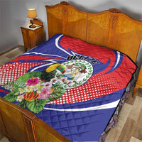 Belize Toucan Quilt Sub umbra floreo