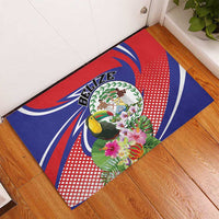 Belize Toucan Rubber Doormat Sub umbra floreo