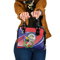 Belize Toucan Shoulder Handbag Sub umbra floreo
