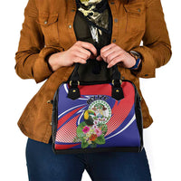 Belize Toucan Shoulder Handbag Sub umbra floreo