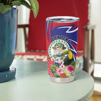 Personalized Belize Toucan Tumbler Cup Sub umbra floreo