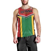 Custom Rugby Guyana Men Tank Top Guyana Warriors Go Champions - Wonder Print Shop