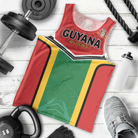Custom Rugby Guyana Men Tank Top Guyana Warriors Go Champions - Wonder Print Shop
