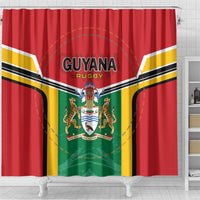 Rugby Guyana Shower Curtain Guyana Warriors Go Champions - Wonder Print Shop