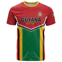 Custom Rugby Guyana T Shirt Guyana Warriors Go Champions - Wonder Print Shop