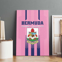 Football Bermuda Canvas Wall Art Gombey Warriors Go Champions - Wonder Print Shop