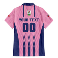 Custom Football Bermuda Family Matching Mermaid Dress and Hawaiian Shirt Gombey Warriors Go Champions - Wonder Print Shop