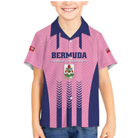 Custom Football Bermuda Family Matching Mermaid Dress and Hawaiian Shirt Gombey Warriors Go Champions - Wonder Print Shop