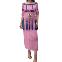 Custom Football Bermuda Family Matching Puletasi and Hawaiian Shirt Gombey Warriors Go Champions - Wonder Print Shop