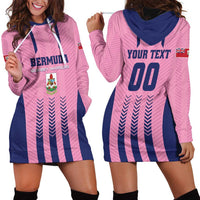 Custom Football Bermuda Hoodie Dress Gombey Warriors Go Champions - Wonder Print Shop