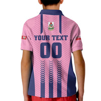 Custom Football Bermuda Kid Polo Shirt Gombey Warriors Go Champions - Wonder Print Shop