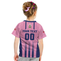 Custom Football Bermuda Kid T Shirt Gombey Warriors Go Champions - Wonder Print Shop