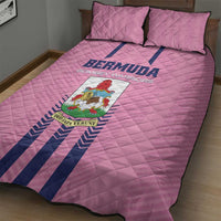 Football Bermuda Quilt Bed Set Gombey Warriors Go Champions - Wonder Print Shop