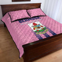 Football Bermuda Quilt Bed Set Gombey Warriors Go Champions - Wonder Print Shop