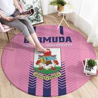 Football Bermuda Round Carpet Gombey Warriors Go Champions - Wonder Print Shop
