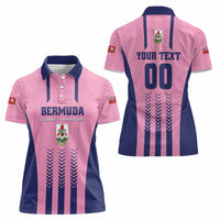 Custom Football Bermuda Women Polo Shirt Gombey Warriors Go Champions - Wonder Print Shop