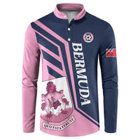 Custom Bermuda Football Button Sweatshirt Come On Gombey Warriors - Wonder Print Shop