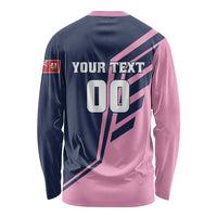 Custom Bermuda Football Long Sleeve Shirt Come On Gombey Warriors - Wonder Print Shop