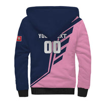 Custom Bermuda Football Sherpa Hoodie Come On Gombey Warriors - Wonder Print Shop