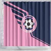 Bermuda Football Shower Curtain Come On Gombey Warriors - Wonder Print Shop