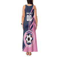 Custom Bermuda Football Tank Maxi Dress Come On Gombey Warriors - Wonder Print Shop