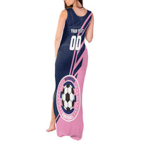 Custom Bermuda Football Tank Maxi Dress Come On Gombey Warriors - Wonder Print Shop