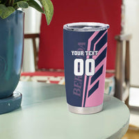 Custom Bermuda Football Tumbler Cup Come On Gombey Warriors - Wonder Print Shop