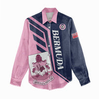 Custom Bermuda Football Women Casual Shirt Come On Gombey Warriors - Wonder Print Shop