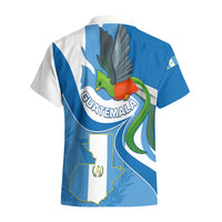 Guatemala Hawaiian Shirt Guatemalan Quetzal With Coat of Arms - Wonder Print Shop