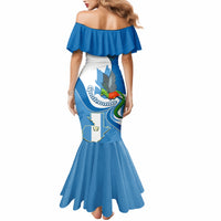 Guatemala Mermaid Dress Guatemalan Quetzal With Coat of Arms - Wonder Print Shop