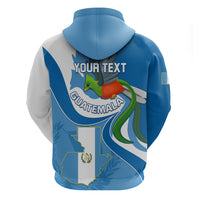 Personalised Guatemala Hoodie Guatemalan Quetzal With Coat of Arms - Wonder Print Shop