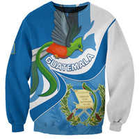 Personalised Guatemala Sweatshirt Guatemalan Quetzal With Coat of Arms - Wonder Print Shop